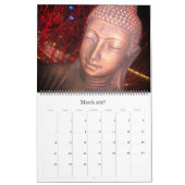 buddha beelden 2026 groot kalender (Mar 2027)