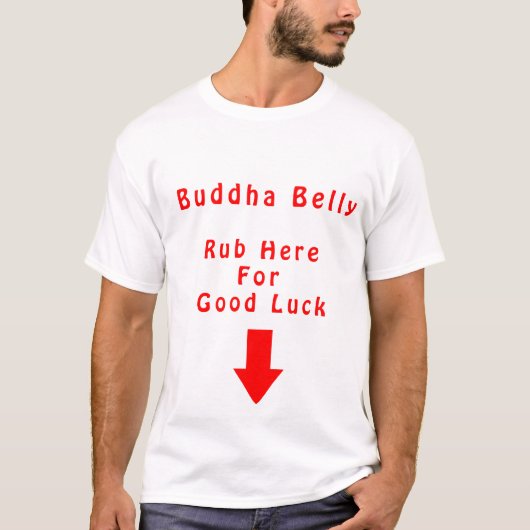Buddha Belly T-shirt (Voorkant)