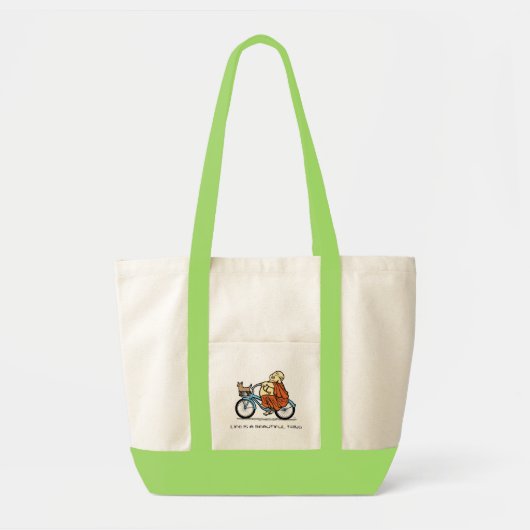 Buddha Bike Bag Tote Bag (Voorkant)