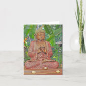 Buddha, blank note card bedankkaart (Voorkant)