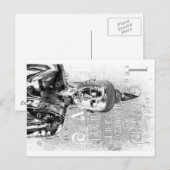 Buddha Blessing Briefkaart (Voorkant / Achterkant)