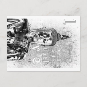 Buddha Blessing Briefkaart