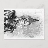 Buddha Blessing Briefkaart (Voorkant)