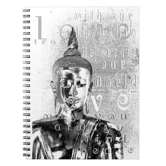 Buddha Blessing Notitieboek (Voorkant)