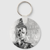 Buddha Blessing Sleutelhanger (Voorkant)