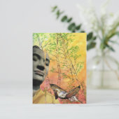 Buddha Bliss Briefkaart (Staand voorkant)