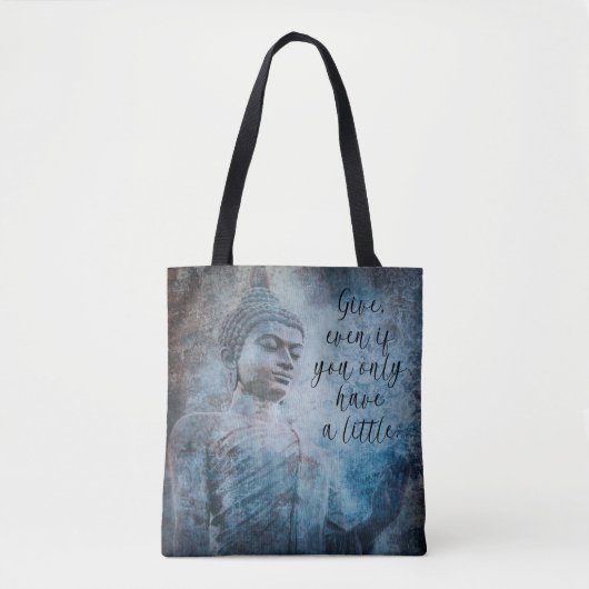 Buddha Boodschappentas Tote Bag (Voorkant)
