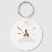 Buddha Boudha Swoyambhu Sleutelhanger (Achterkant)