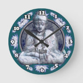 Buddha Breathe Ronde Klok (Voorkant)