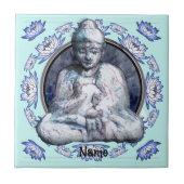 Buddha Breathe Tegeltje (Voorkant)