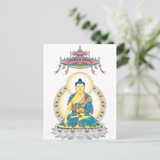Buddha Briefkaart (Staand voorkant)
