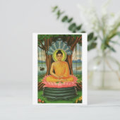 Buddha Briefkaart (Staand voorkant)