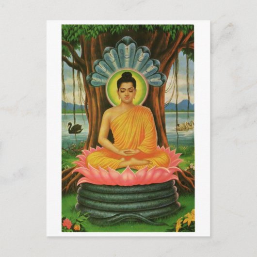 Buddha Briefkaart (Voorkant)