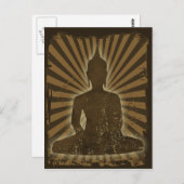 Buddha Briefkaart (Voorkant / Achterkant)