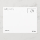 Buddha Briefkaart (Achterkant)