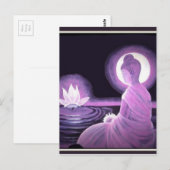 Buddha Briefkaart (Voorkant / Achterkant)