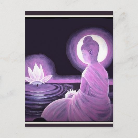 Buddha Briefkaart (Voorkant)