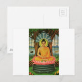 Buddha Briefkaart (Voorkant / Achterkant)