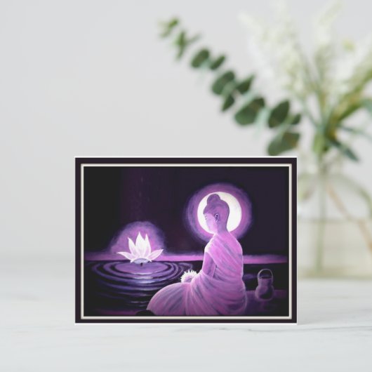 Buddha Briefkaart (Staand voorkant)