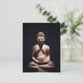 Buddha Briefkaart (Staand voorkant)