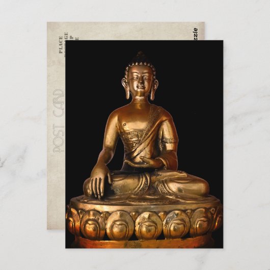 Buddha Briefkaart (Voorkant / Achterkant)