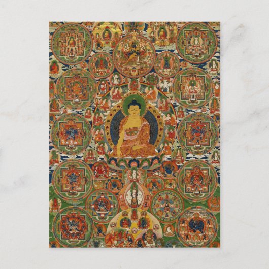 Buddha Briefkaart (Voorkant)