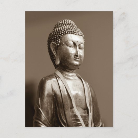 Buddha Briefkaart (Voorkant)