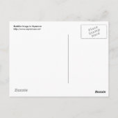 Buddha Briefkaart (Achterkant)