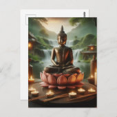 Buddha Briefkaart (Voorkant / Achterkant)