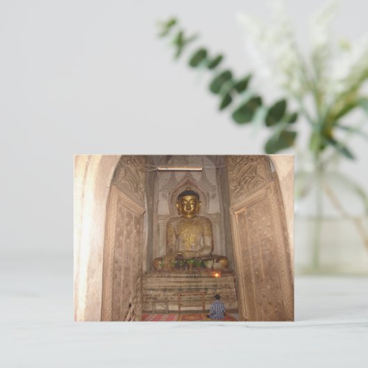 Buddha Briefkaart (Staand voorkant)