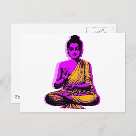 Buddha Briefkaart (Voorkant / Achterkant)