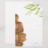 Buddha Briefpapier (Voorkant / Achterkant)