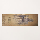 Buddha Brown Persoonlijk Yogamat (Voorkant (horizontaal))