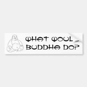 Buddha Bumpersticker
