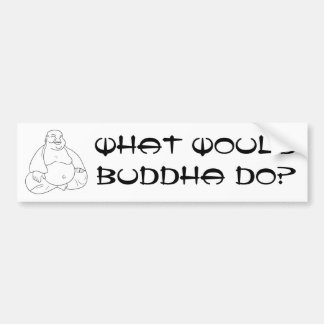 Buddha Bumpersticker