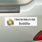 Buddha Bumpersticker (Op auto)