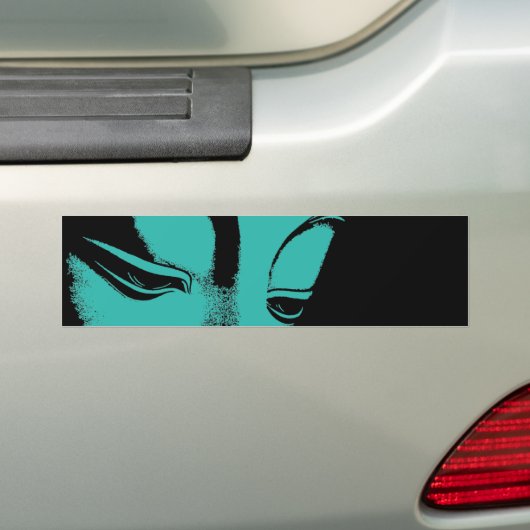 Buddha Bumpersticker (Op auto)