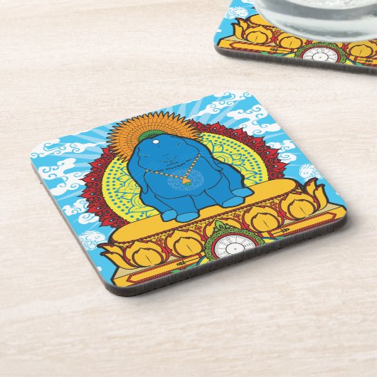 BUDDHA BUN DRANKJES ONDERZETTER (Linkerzijde)