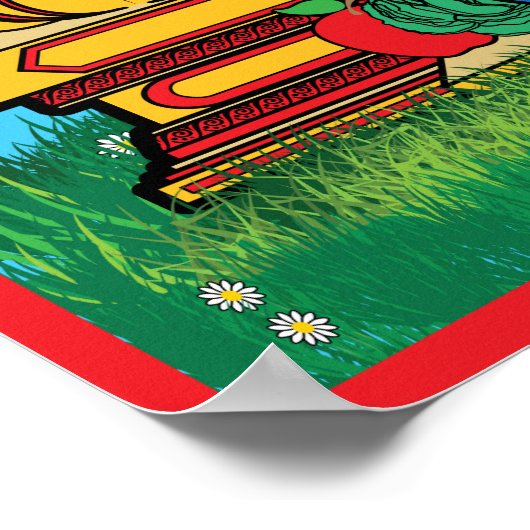 BUDDHA BUN POSTER (Hoek)