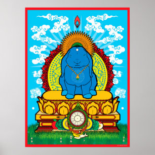 BUDDHA BUN POSTER
