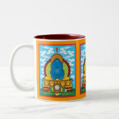 BUDDHA BUN TWEEKLEURIGE KOFFIEMOK (Links)