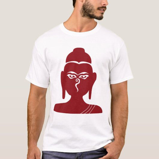 Buddha Bust T-shirt (Voorkant)