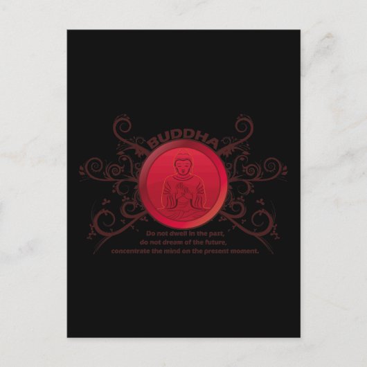 Buddha Cadeau Moment Briefkaart (Voorkant)