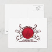 Buddha Cadeau Moment Briefkaart (Voorkant / Achterkant)