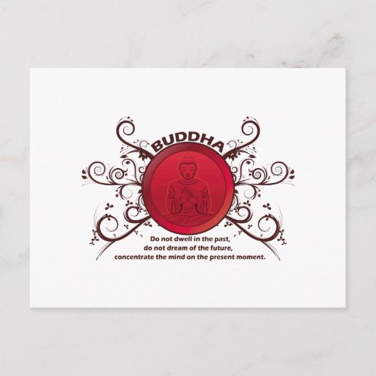 Buddha Cadeau Moment Briefkaart (Voorkant)