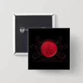 Buddha Cadeau Moment Vierkante Button 5,1 Cm (Voorkant /achterkant)