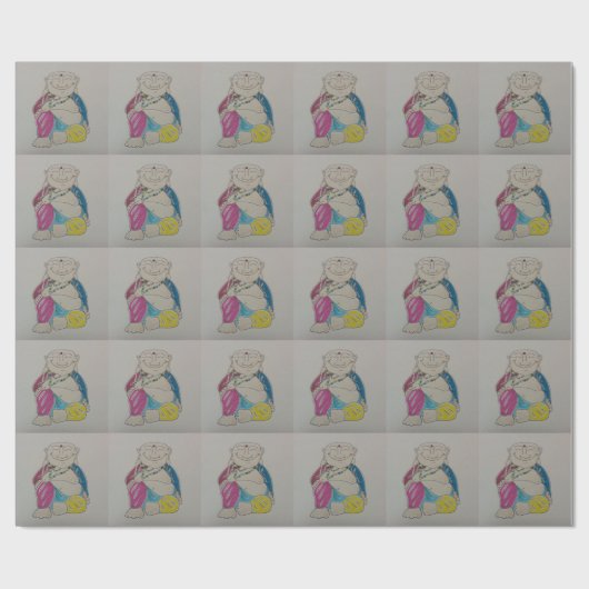 Buddha Cadeaupapier (Vlak)