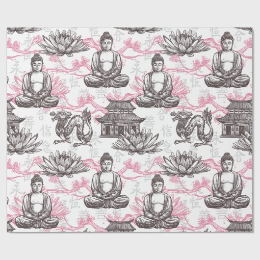 Buddha Cadeaupapier (Vlak)