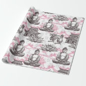 Buddha Cadeaupapier (Uitgerold)