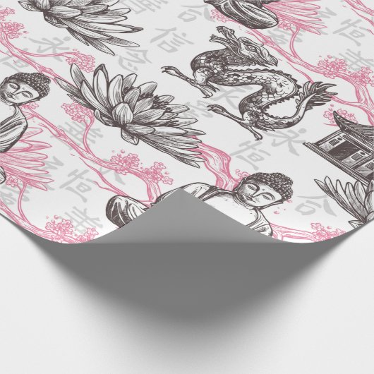 Buddha Cadeaupapier (Hoek)